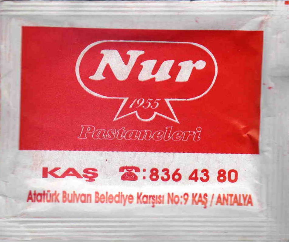 0032 Nur Pastahanesi - Kaş